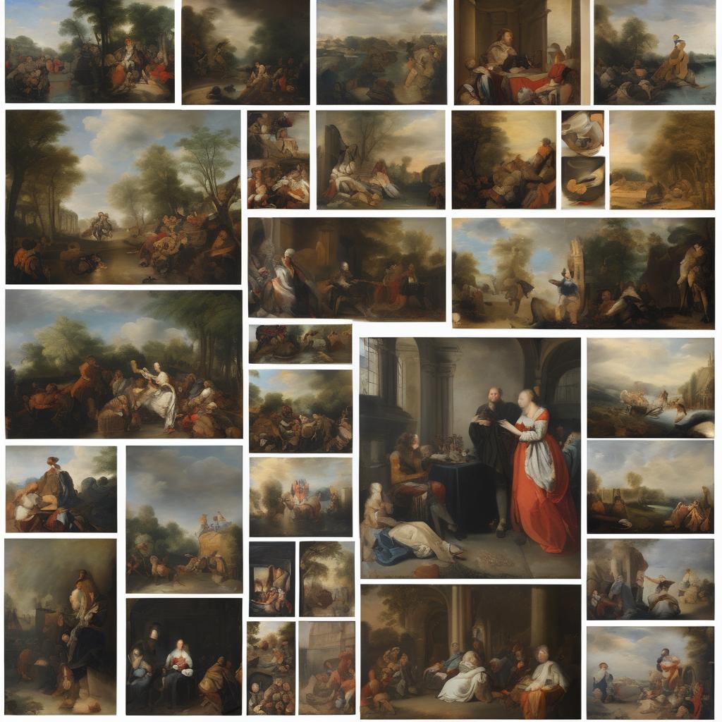 Ο ύφος και η τεχνική του Jan de BAEN